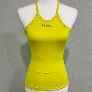 NOBULL Women's Neon Yellow Slim Ribbed Camisole
